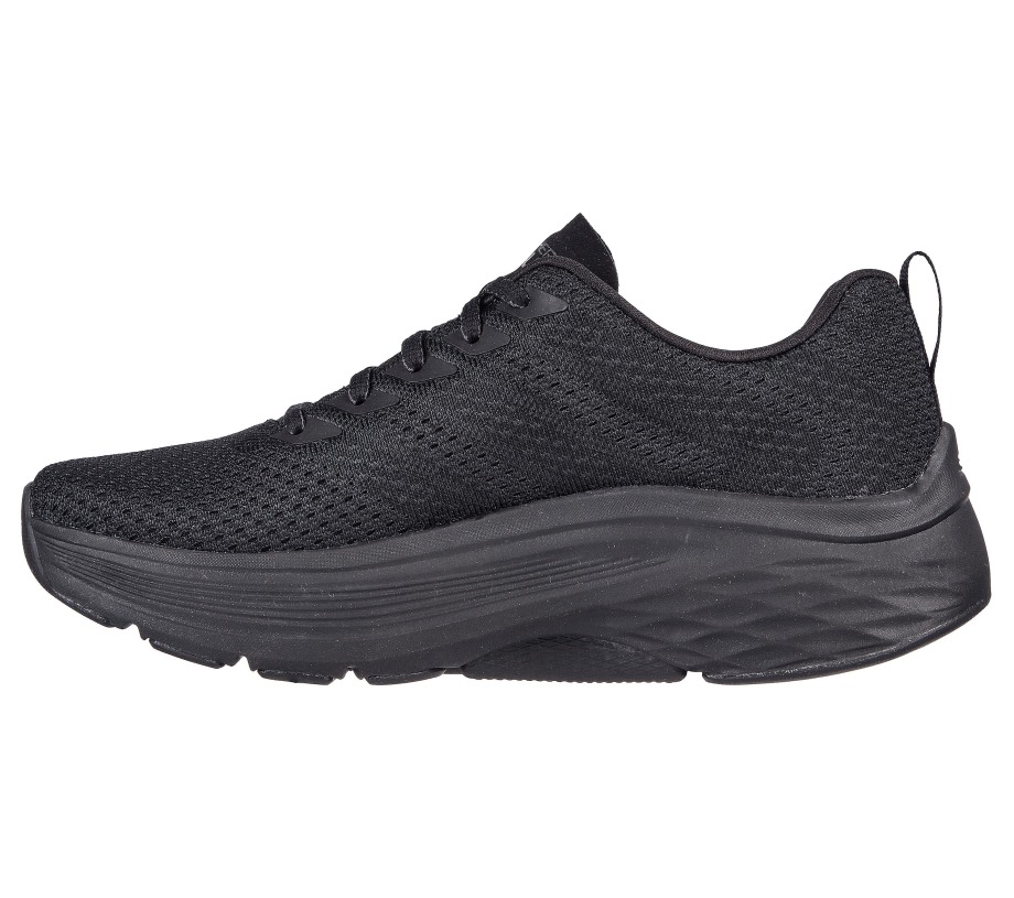 Max Cushioning Arch Fit Black Gray Skechers