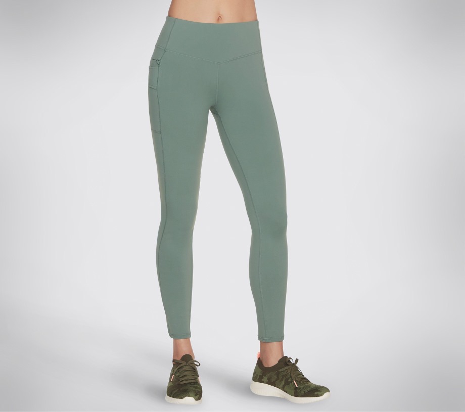 The GOWALK Alpine Trail HW Legging Skechers Light Green