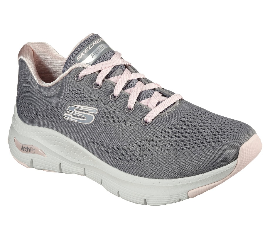Skechers Arch Fit Big Appeal Gray Pink