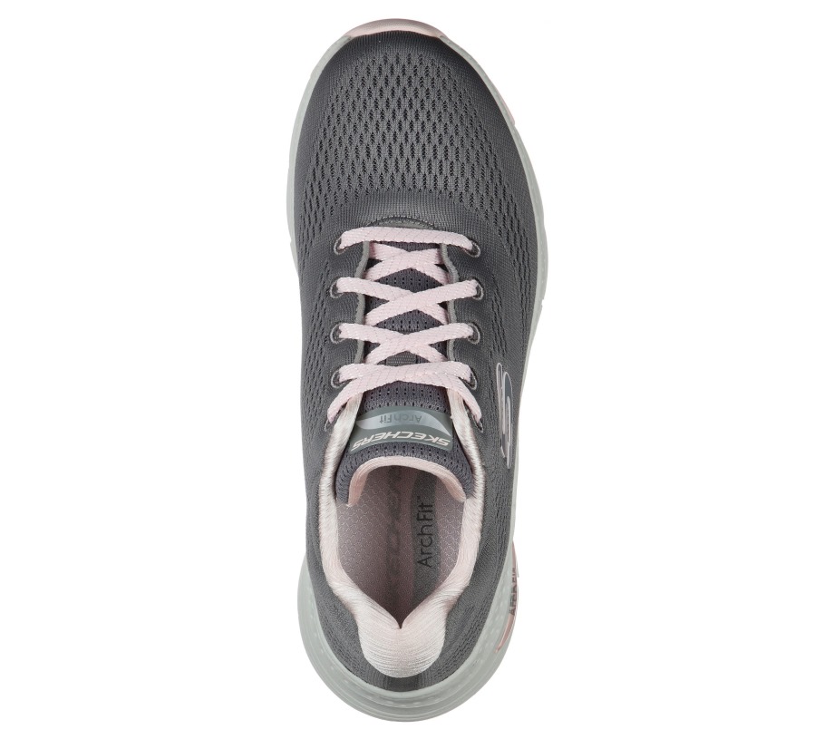 Skechers Arch Fit Big Appeal Gray Pink