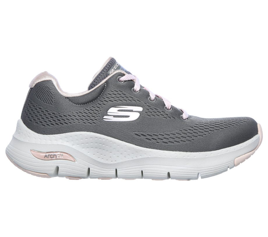 Skechers Arch Fit Big Appeal Gray Pink