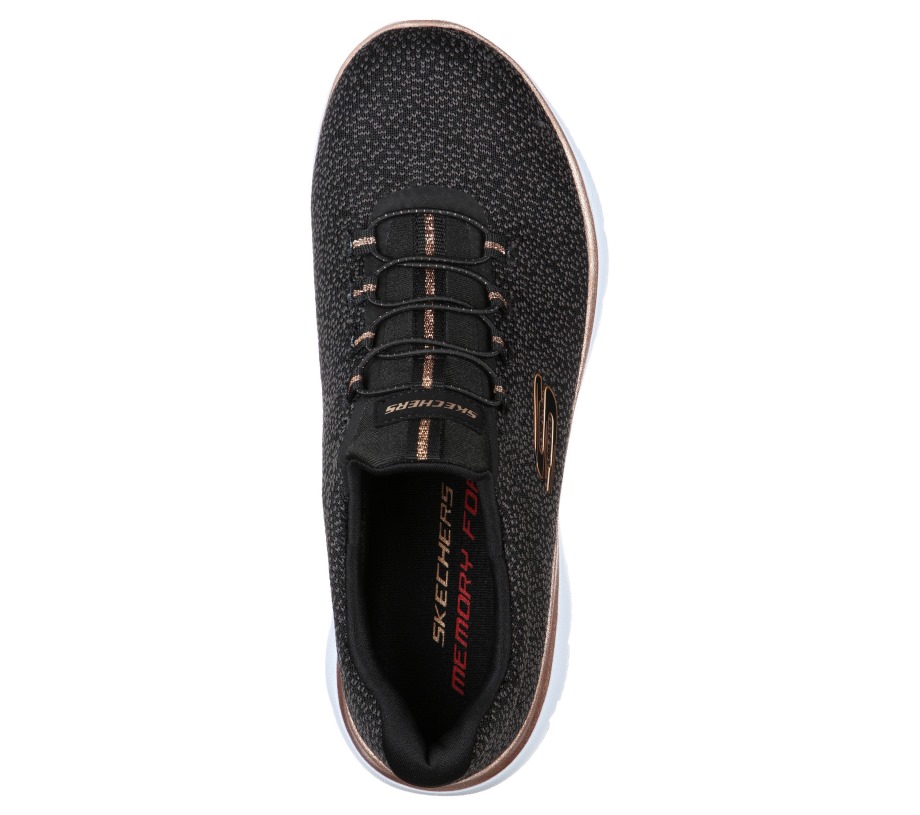 Summits Fresh Take Black Gold Skechers