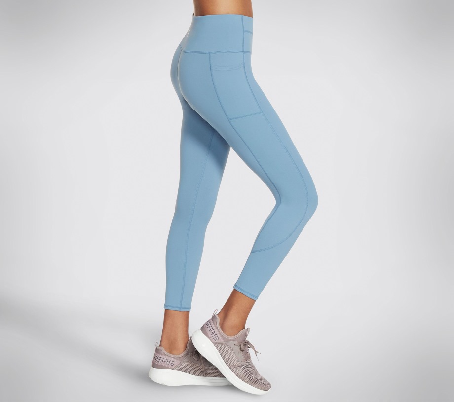 Skechers Apparel GOWALK HW 7 8 Legging Blue Gray