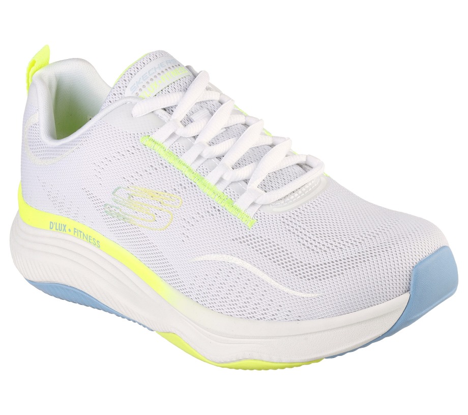 D'Lux Fitness Skechers White Multi