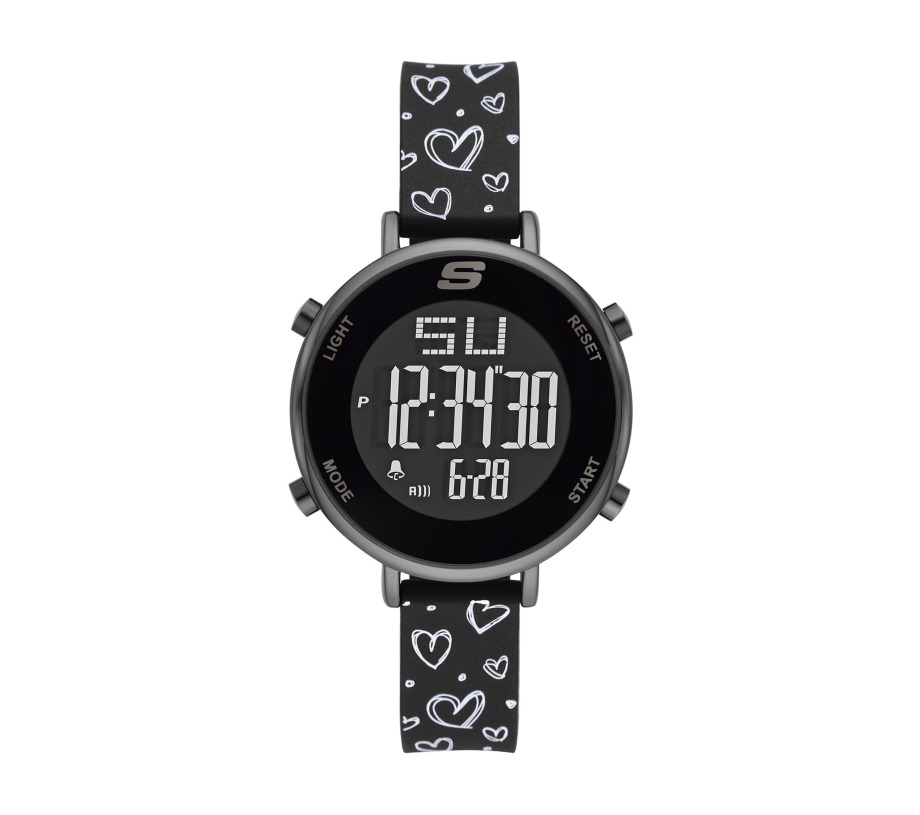 Skechers Magnolia Heart Black Watch Black
