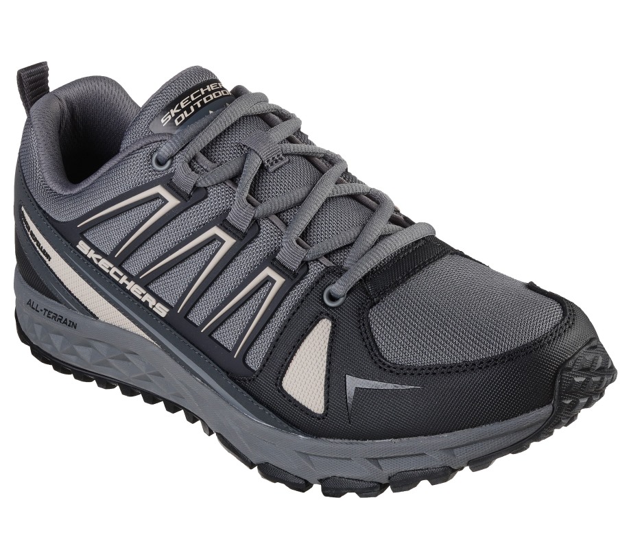 Escape Plan Road Peak Charcoal Black Skechers