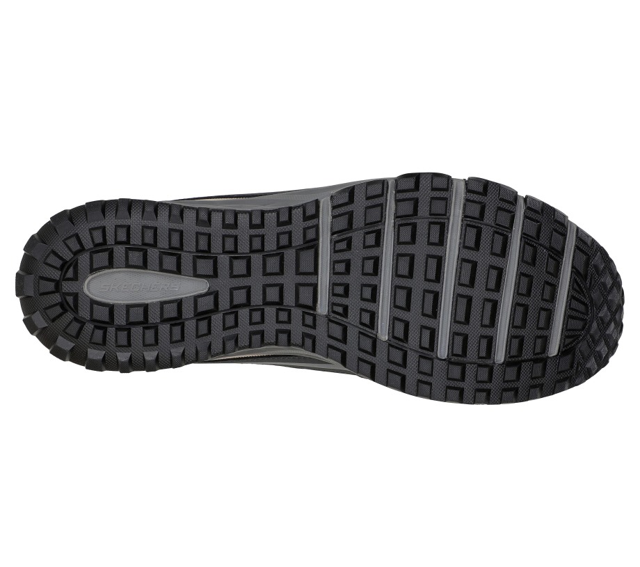 Escape Plan Road Peak Charcoal Black Skechers