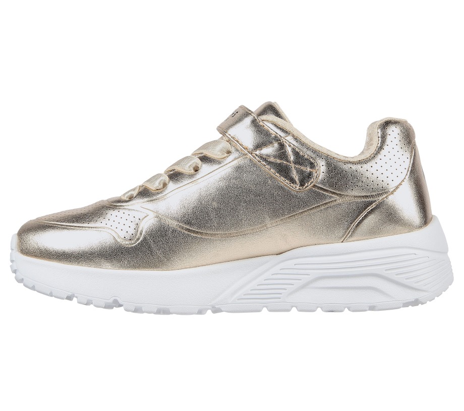 Uno Lite Chrome Steps Gold Skechers