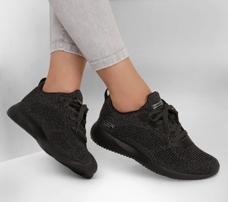 BOBS Sport Squad Ghost Star Skechers Black
