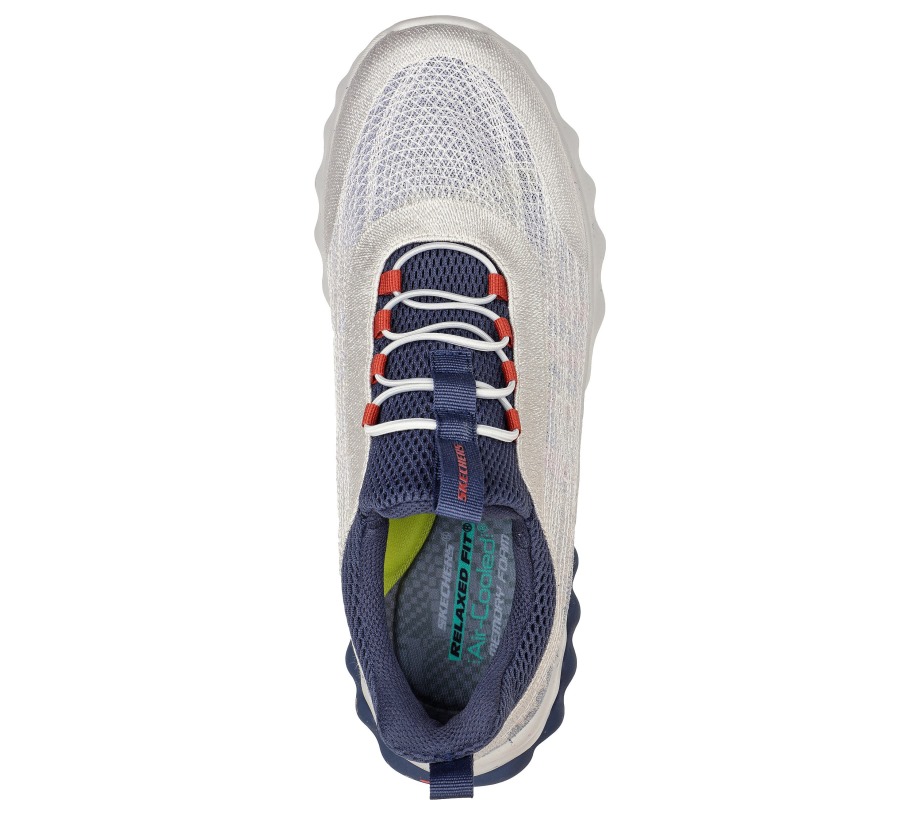 Skechers Relaxed Fit Voston Reever Gray Navy