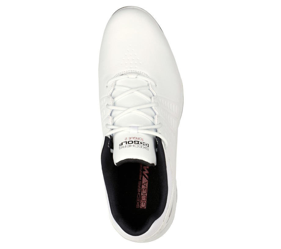 GO GOLF Torque 2 Skechers White Black