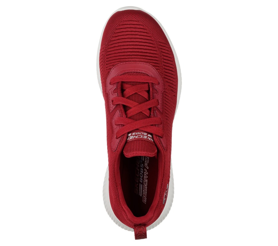 Skechers BOBS Sport Squad Tough Talk Red