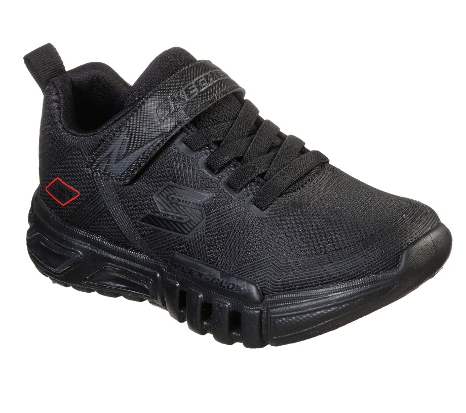 Skechers S Lights Flex-Glow Black