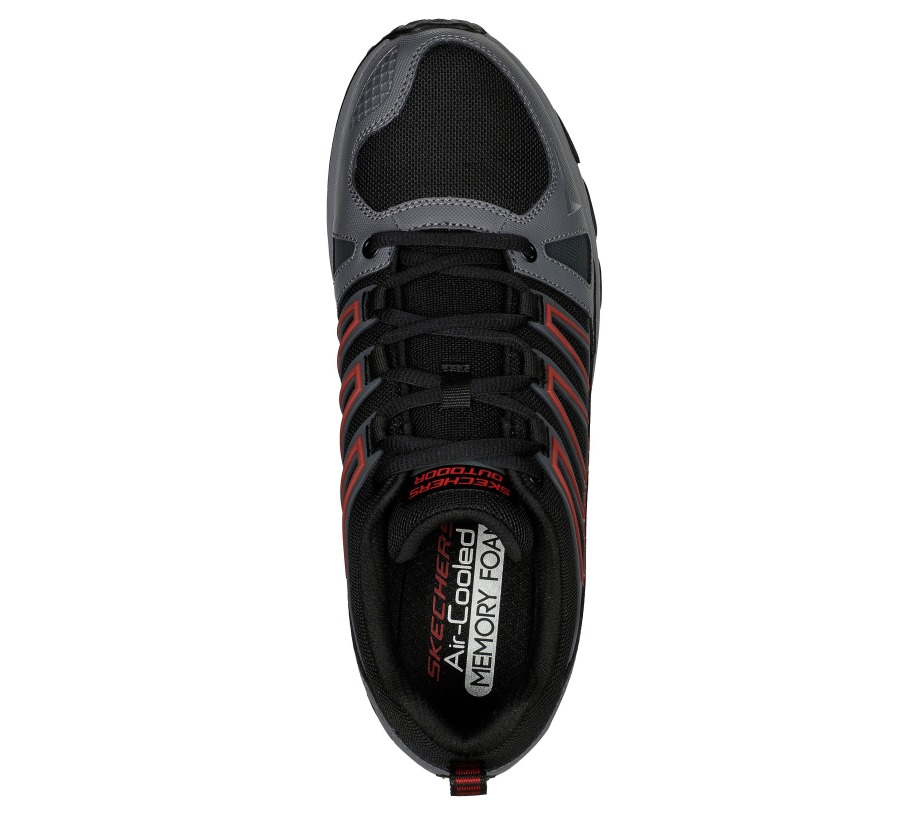 Escape Plan Road Peak Skechers Black Red