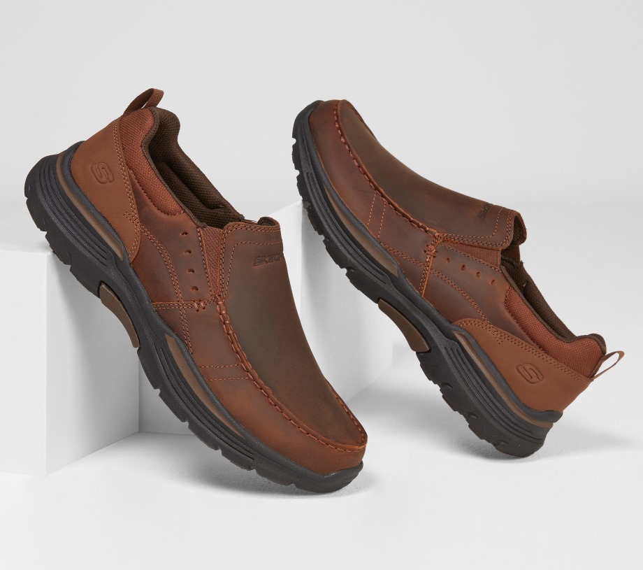 Relaxed Fit Expended Seveno Brown Skechers