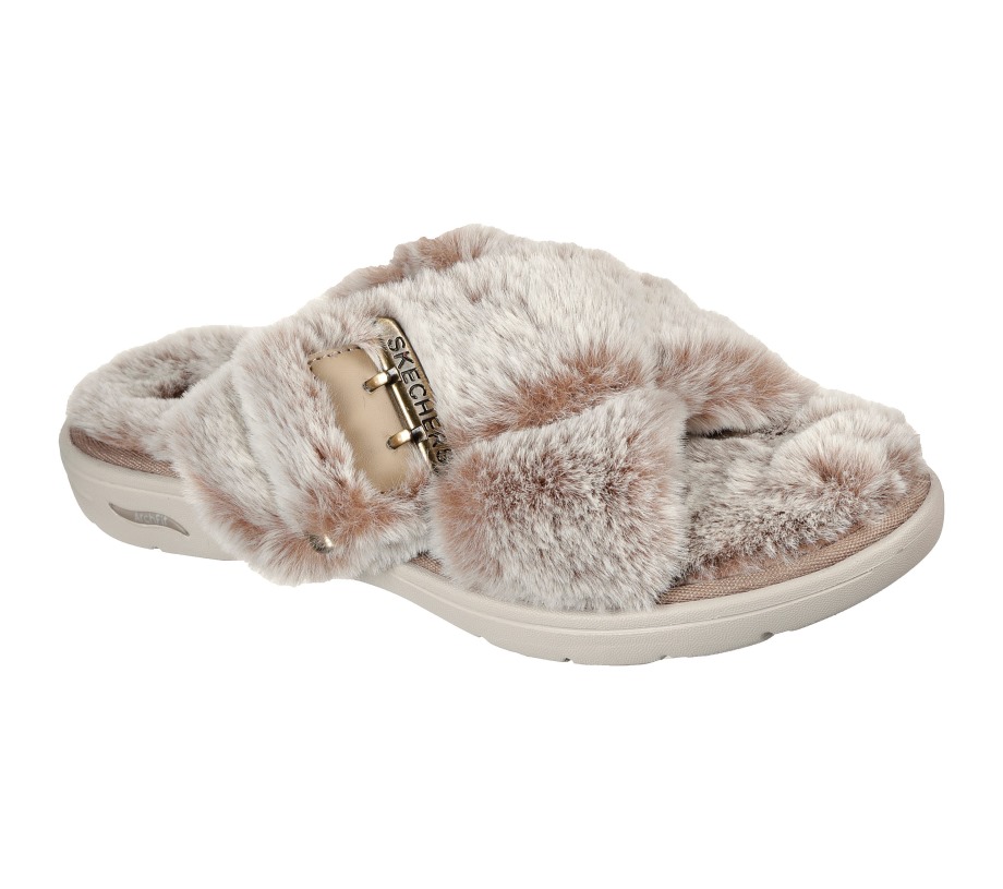 Skechers GO Lounge Arch Fit Lounge Serenity Taupe