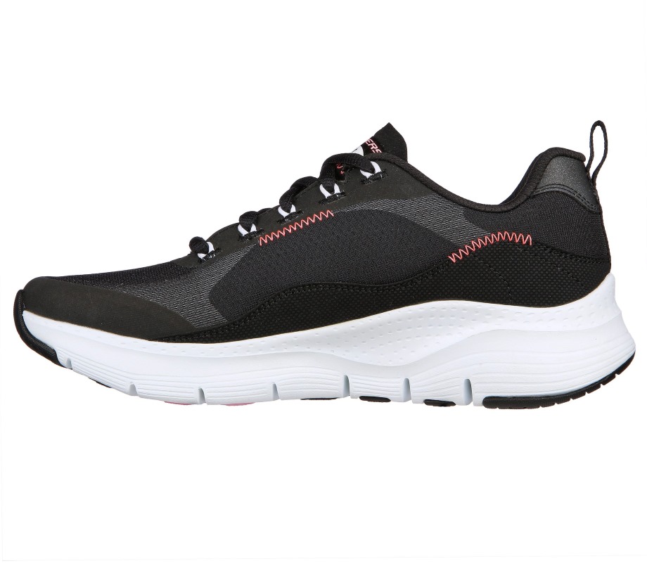 Arch Fit Black Pink Skechers