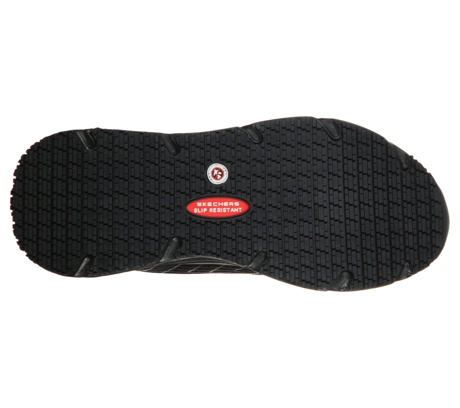 Skechers Work Relaxed Fit Max Cushioning Elite SR Black