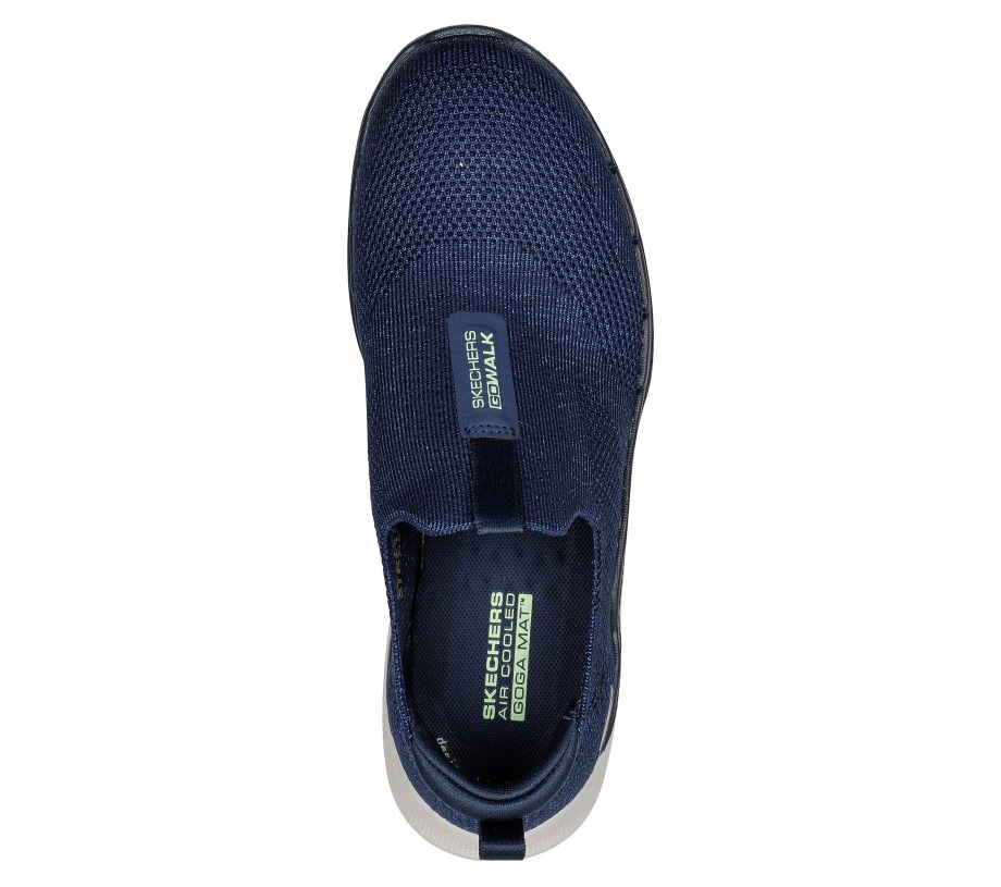 GOwalk 6 Glimmering Navy Green Skechers
