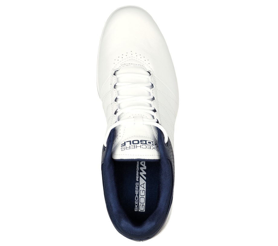 GO GOLF Pivot White Navy Skechers