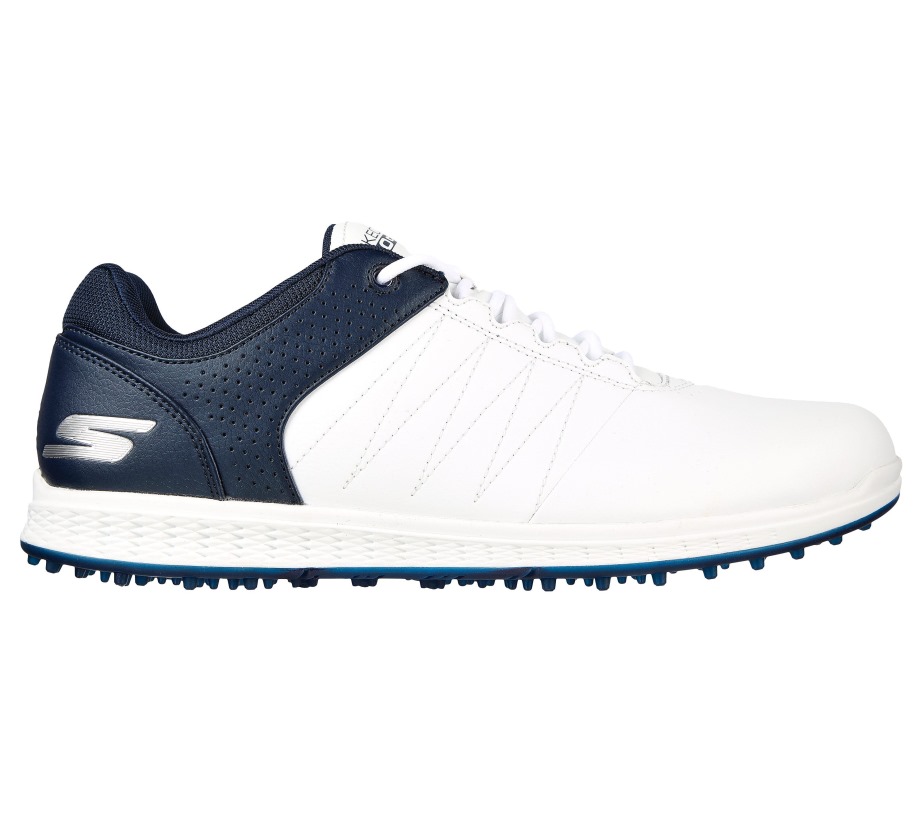 GO GOLF Pivot White Navy Skechers