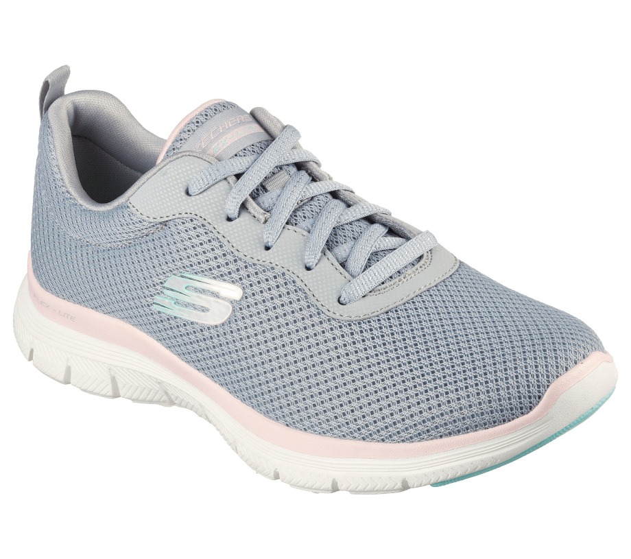 Skechers Flex Appeal 4.0 Brilliant View Gray Light Pink