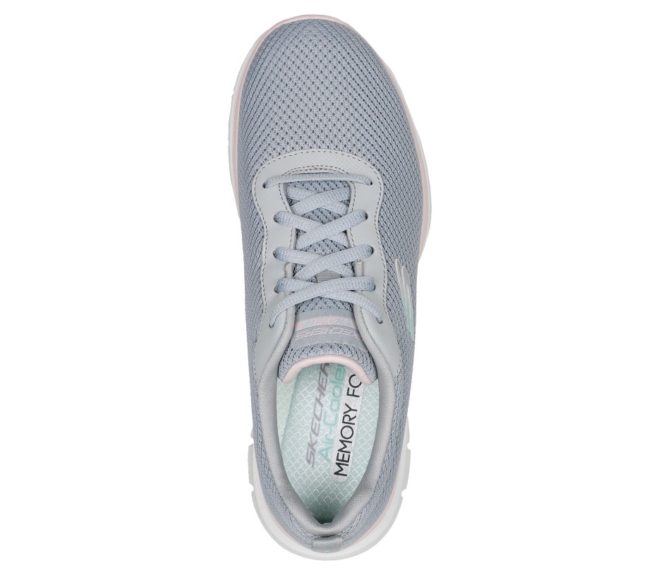 Skechers Flex Appeal 4.0 Brilliant View Gray Light Pink