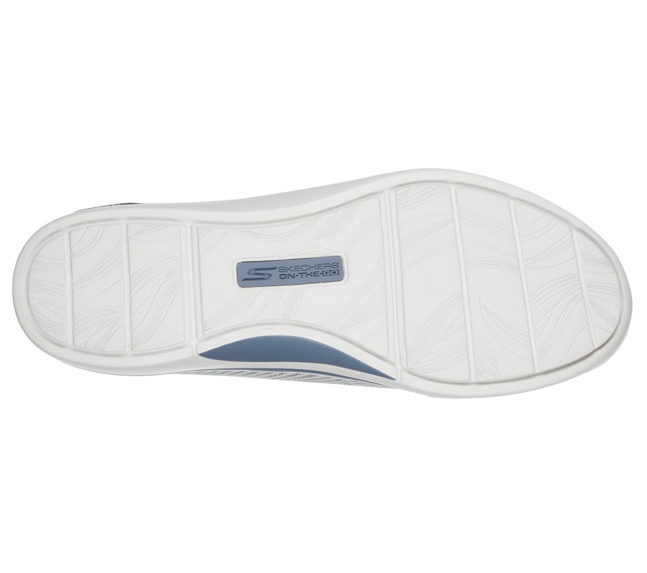 Arch Fit Uplift Coastal Breeze Blue White Skechers
