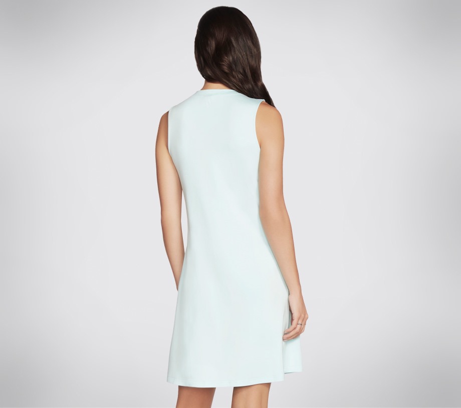Apparel Day Off V-Neck Dress Skechers Aqua