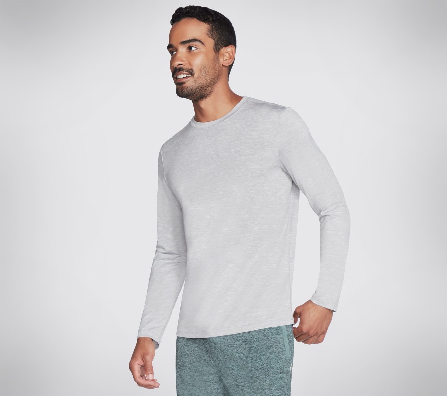 Apparel On the Road Long Sleeve Skechers Gray