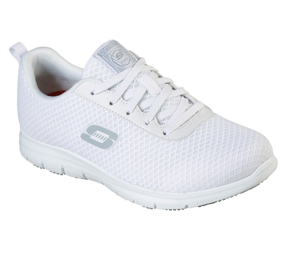 Work Relaxed Fit Ghenter Bronaugh SR White Skechers