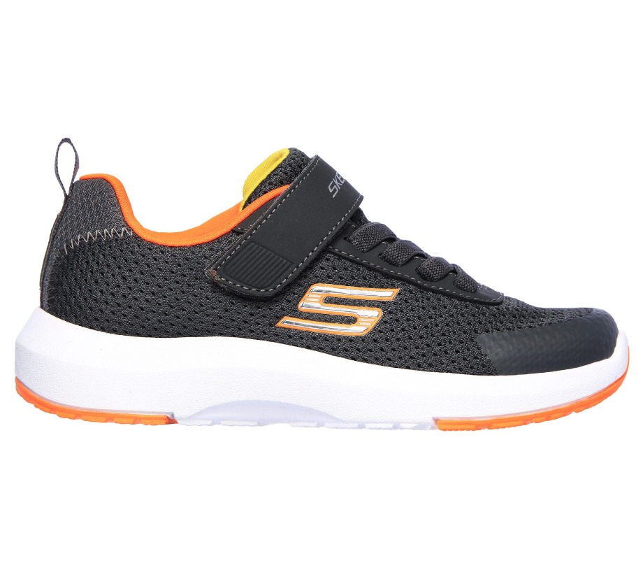 Dynamic Tread Charcoal Orange Skechers