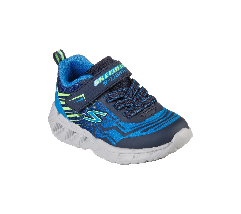 S Lights Magna-Lights Bozler Skechers Navy Blue