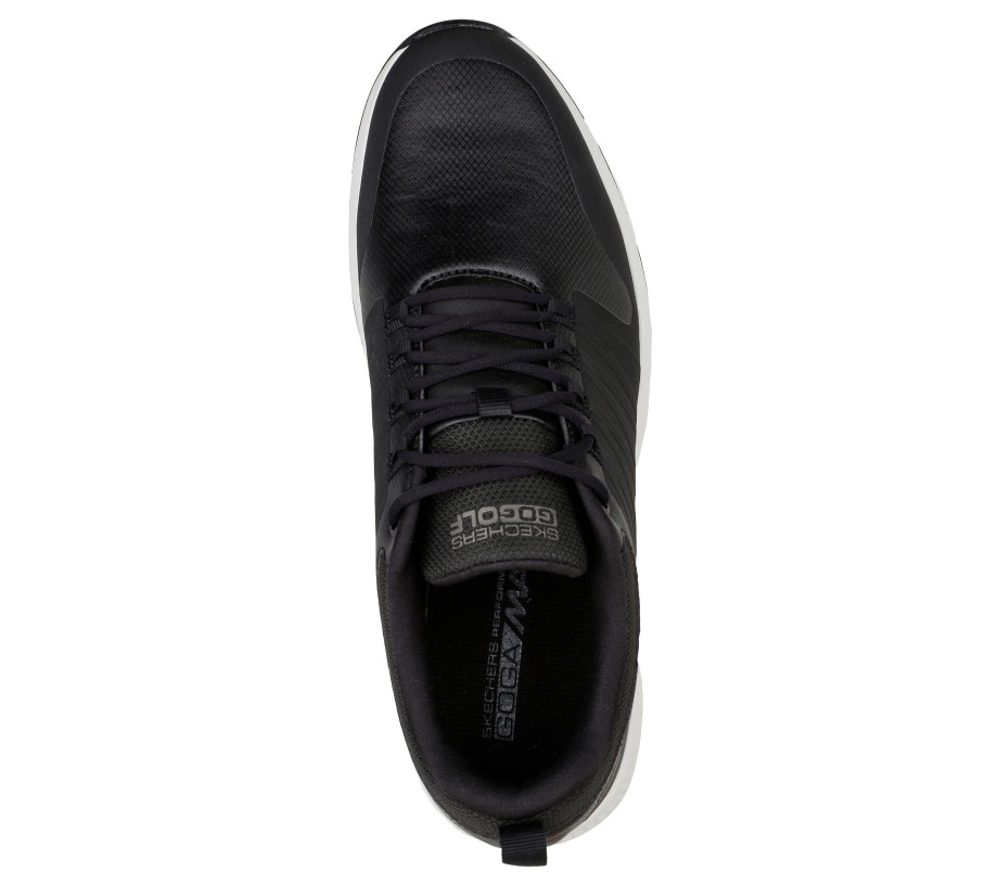Skechers GO GOLF Elite 4 Victory Black White