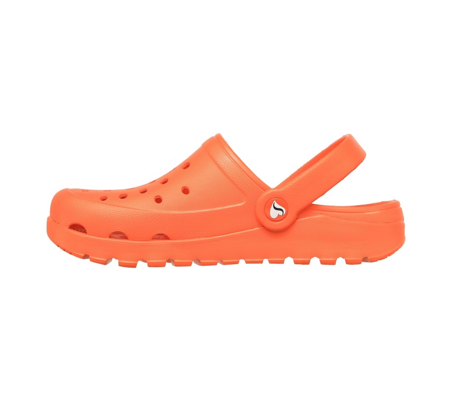 Foamies Arch Fit Footsteps Pure Joy Orange Skechers