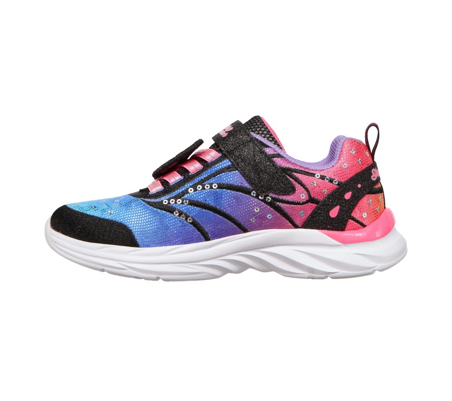 Quick Kicks Flutter Joy Skechers Black Multi