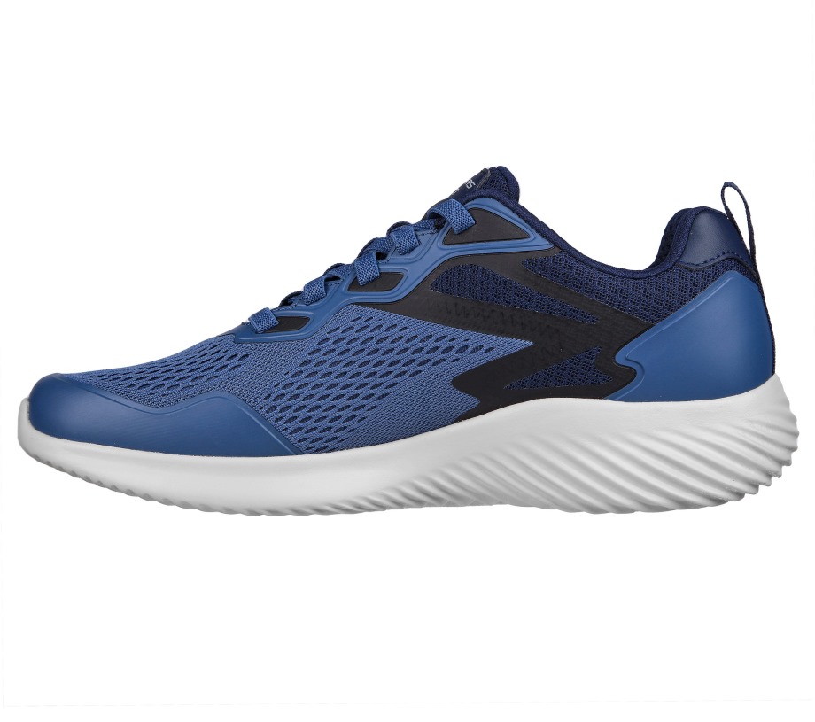 Bounder Belgrade Navy Black Skechers