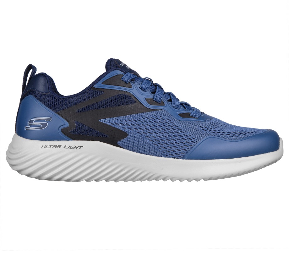 Bounder Belgrade Navy Black Skechers