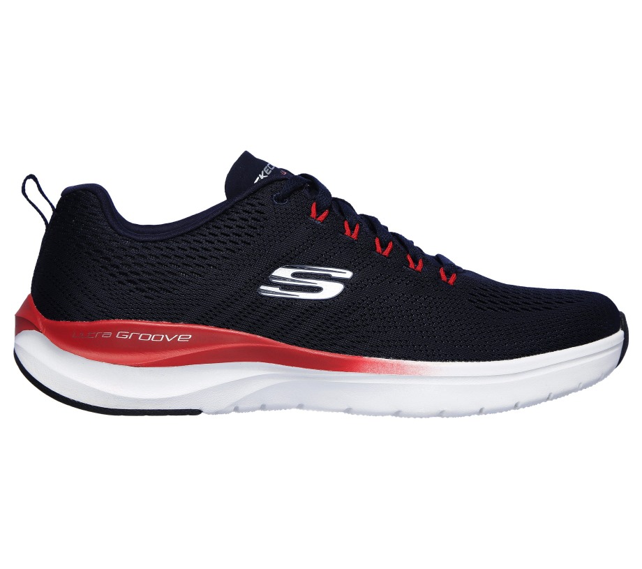 Ultra Groove Templar Skechers Navy Red