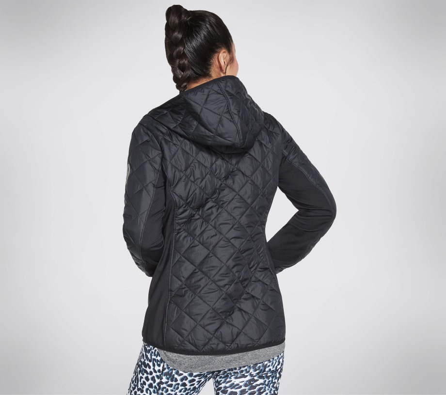 Skechers GOwalk Wear Everyday Puffer Jacket Black