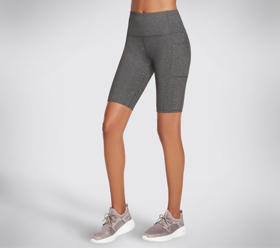 Skechers Apparel GOWALK HW 10 Inch Bike Short Gray