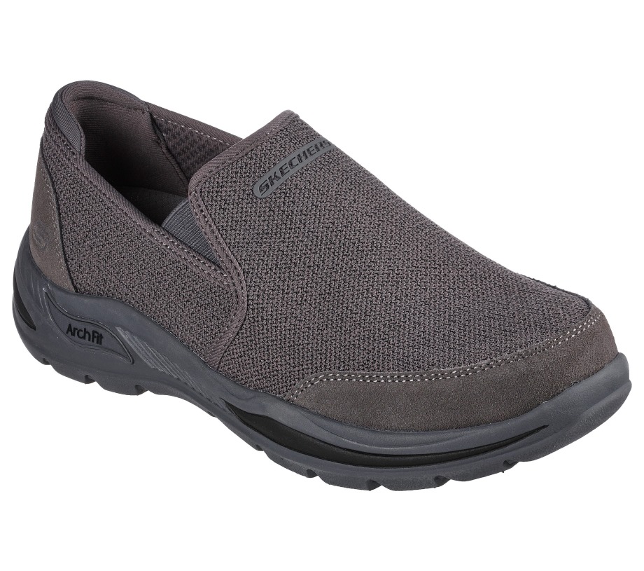 Skechers Relaxed Fit Arch Fit Motley Ratel Charcoal