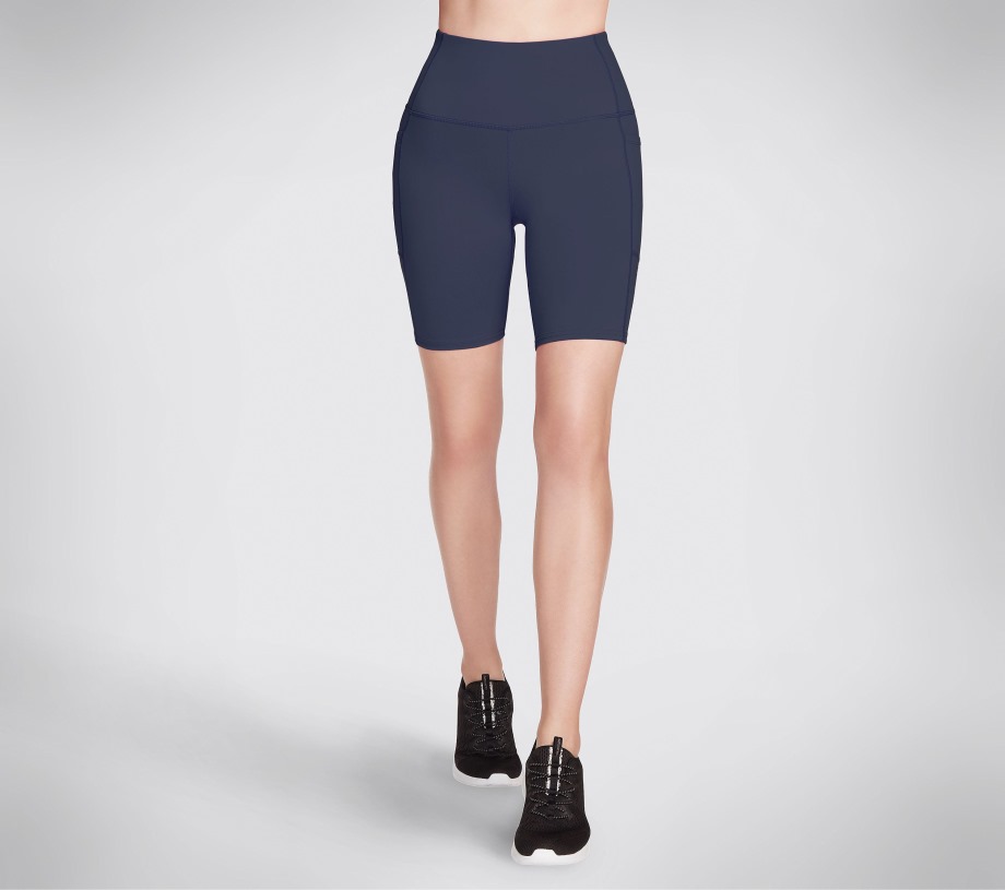 Apparel GOWALK High-Waisted 8 inch Walk Short Navy Skechers