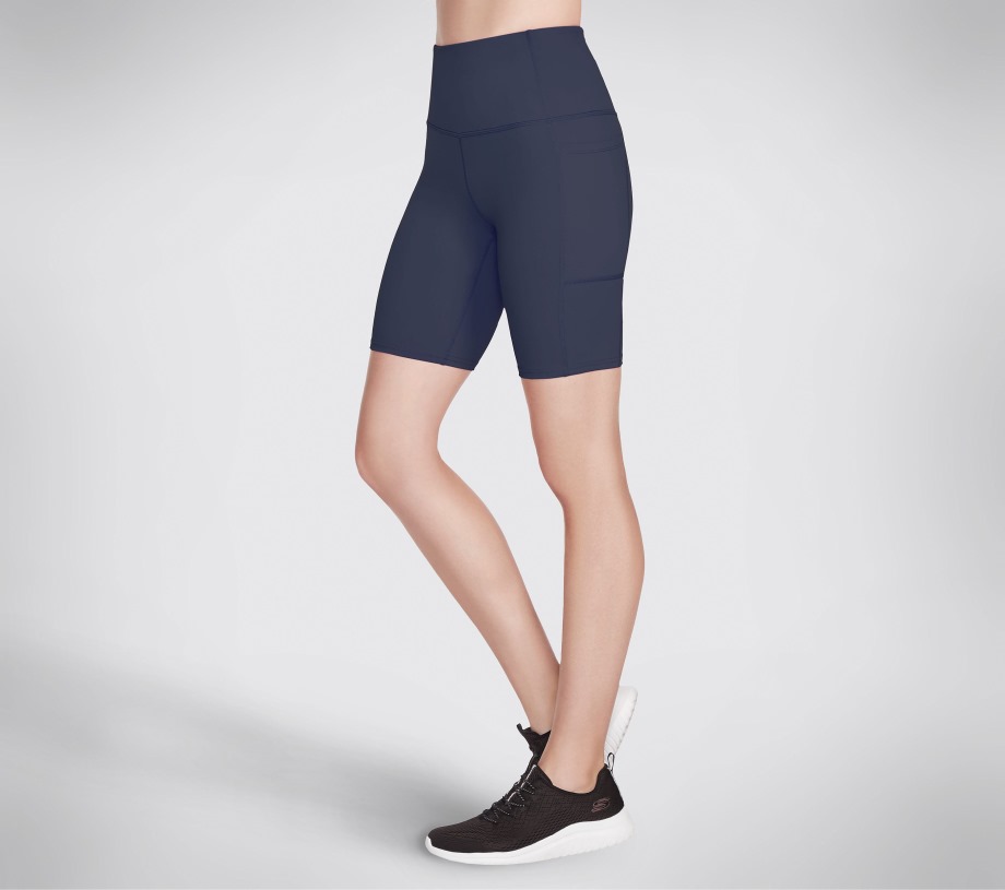 Apparel GOWALK High-Waisted 8 inch Walk Short Navy Skechers