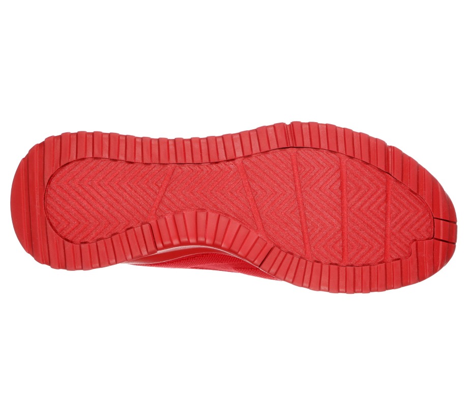 BOBS Sport Squad 3 Color Swatch Skechers Red