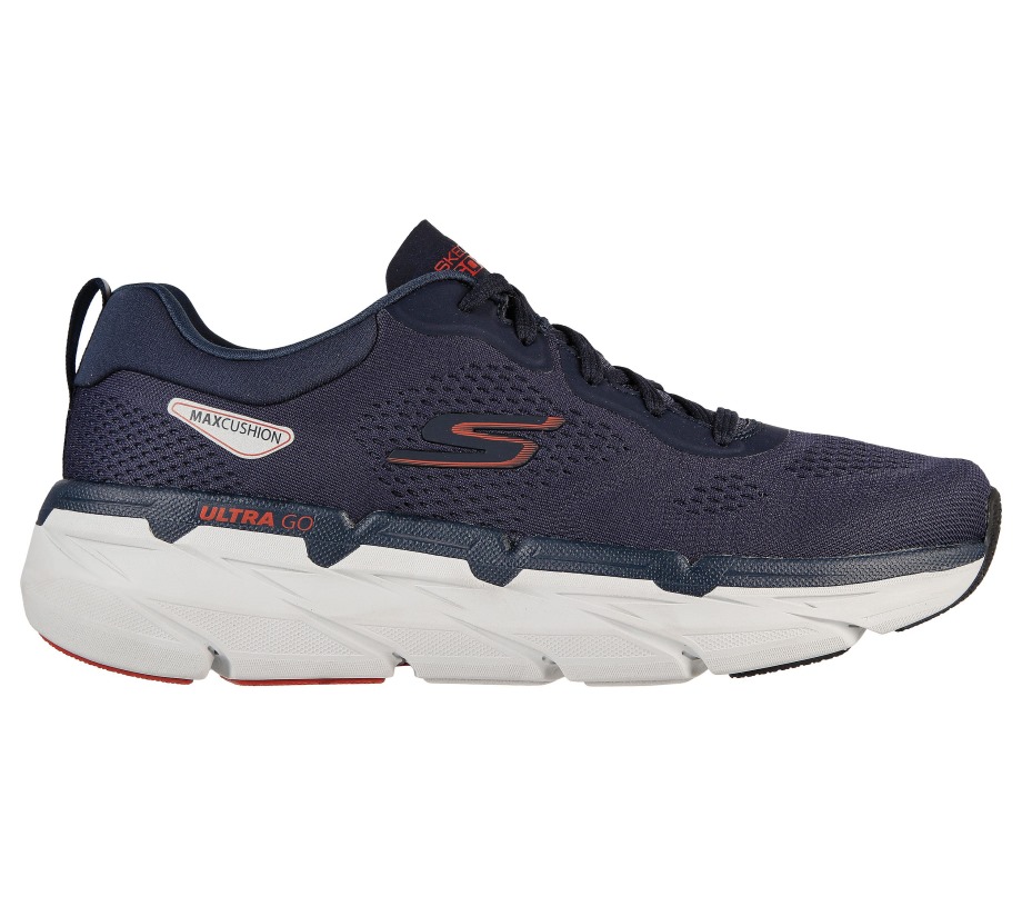 Max Cushioning Premier Perspective Navy Orange Skechers