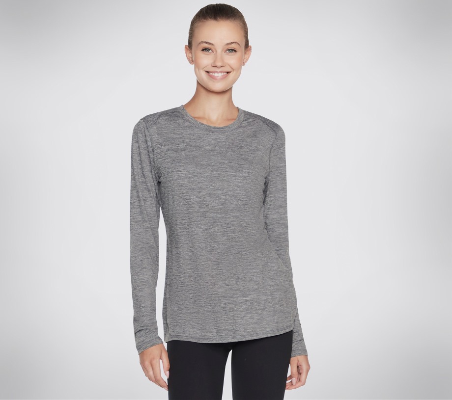GODRI SWIFT Long Sleeve Charcoal Skechers