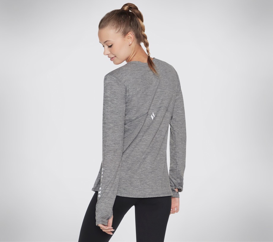 GODRI SWIFT Long Sleeve Charcoal Skechers