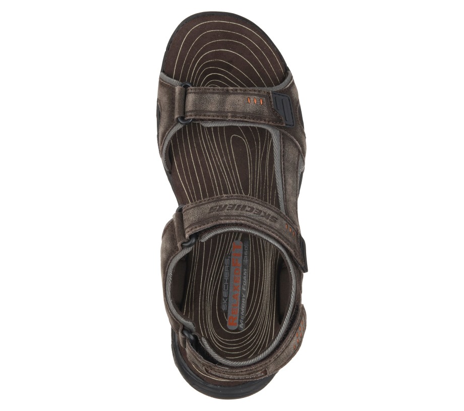 Skechers Relaxed Fit Gander Alec Brown