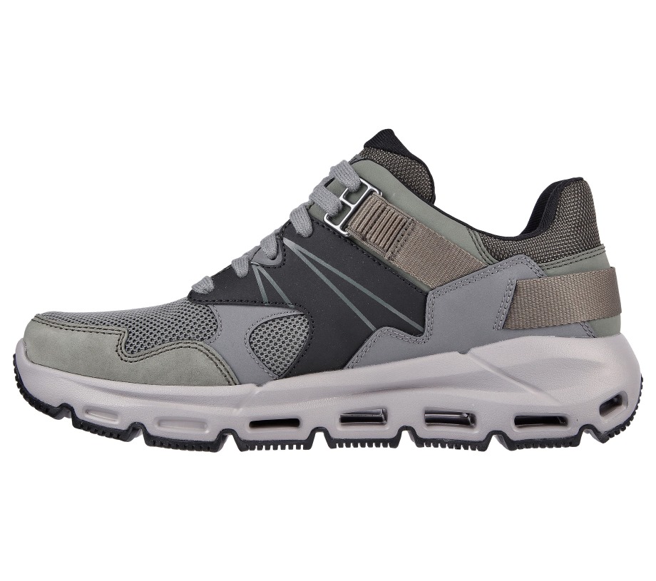 Relaxed Fit Lugwin Faulk Way Dark Gray Skechers